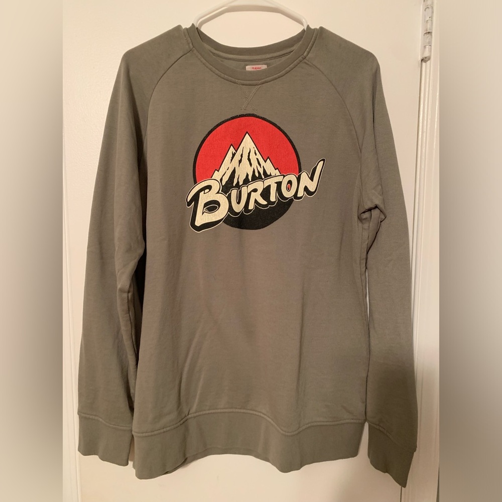 Mens Burton Pullover Sweatshirt